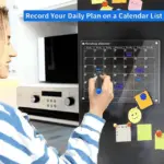 Magnetic Schedule Planner For Fridge【Permanently reusable】