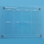 Magnetic Schedule Planner For Fridge【Permanently reusable】