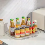 New Lazy Susans Turntable Organizer for Refrigerator