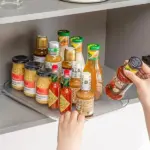 New Lazy Susans Turntable Organizer for Refrigerator