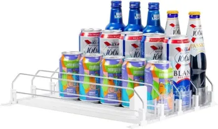 Baraiser Self-Pushing Soda Can Dispenser for Refrigerator