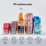 Baraiser Self-Pushing Soda Can Dispenser for Refrigerator