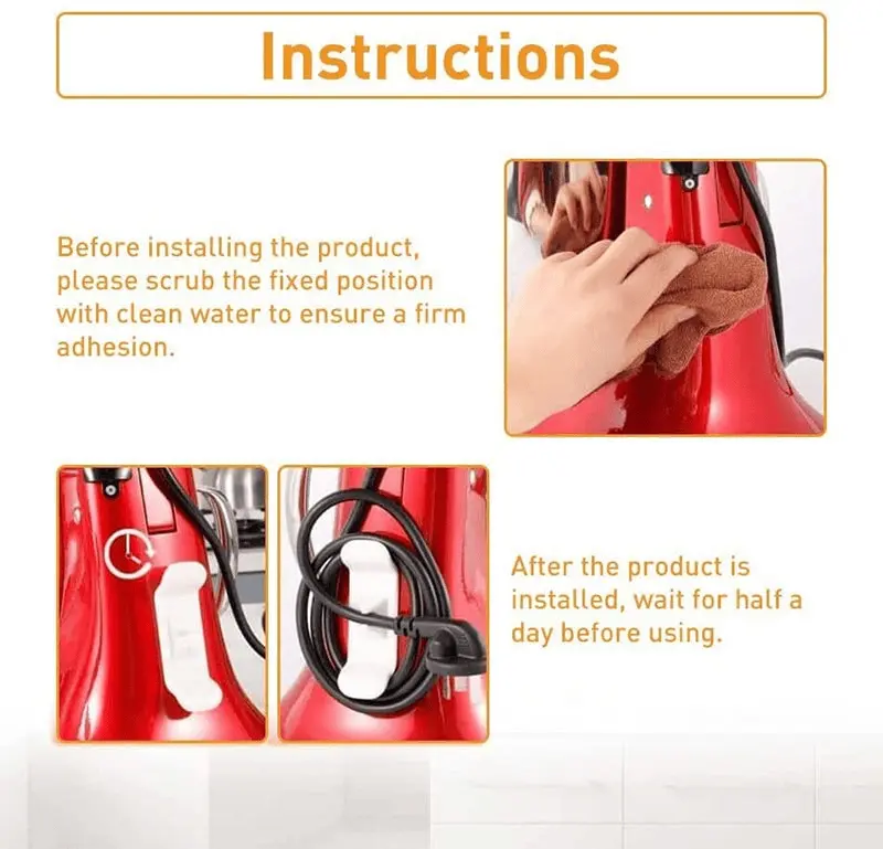 Kitchen Cord Organizer