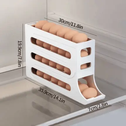 4 Tiers Egg Holder for Fridge