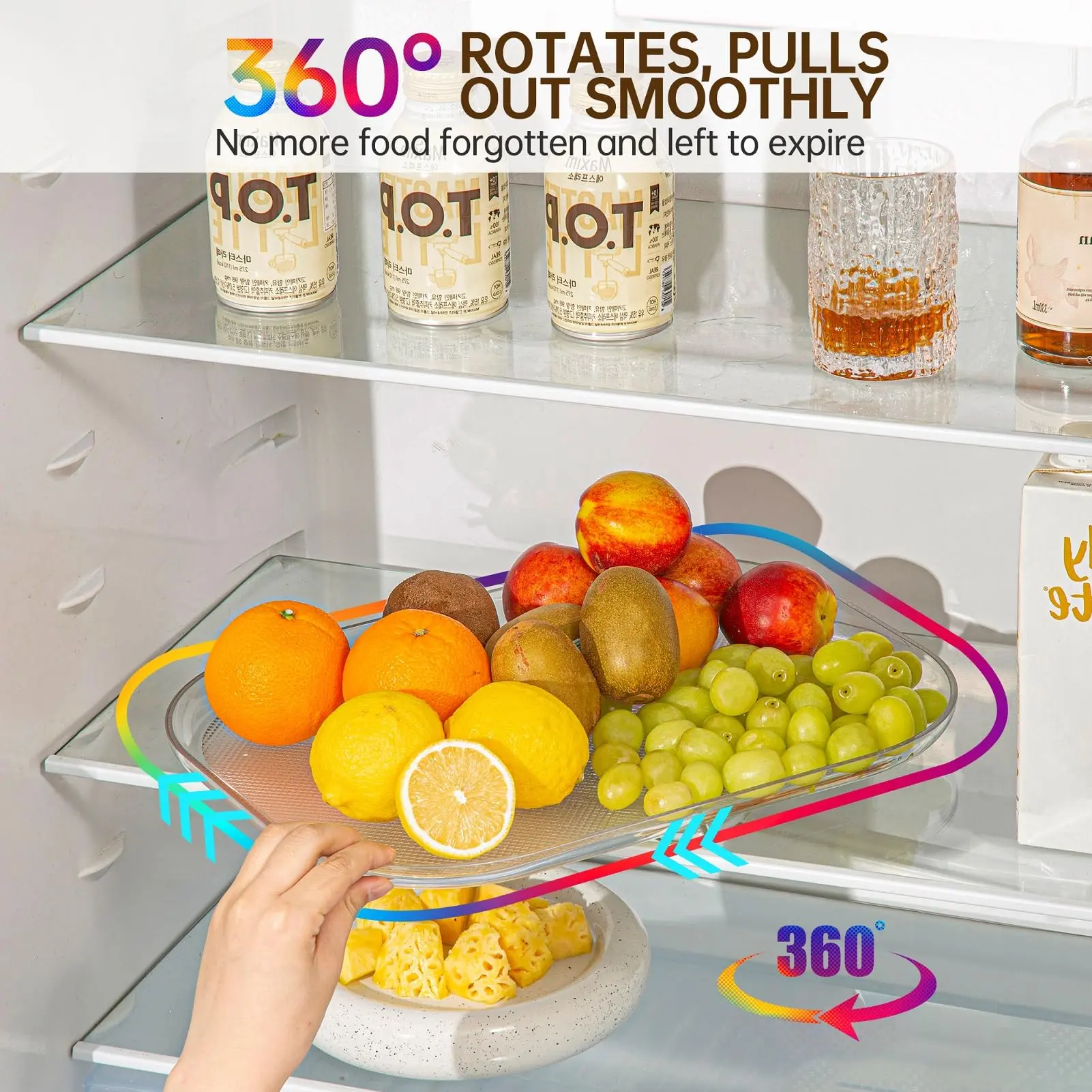 Lazy Susan in kitchen